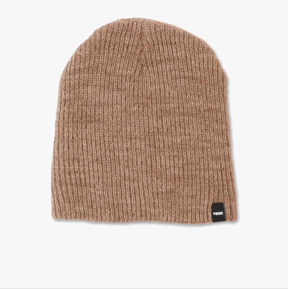 NWT Men's Vuori Beanies In What Seems To Be A Teddy Bear Brown!!! Sick,!!!!